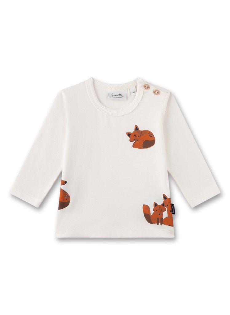 Футболка Sanetta FIFTYSEVEN, Молочный — арт. 902418 1829